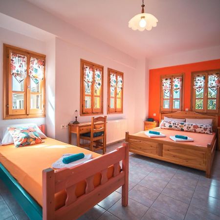 Orange House For Big Families In Damouchari - Delicious Houses Eksteriør billede