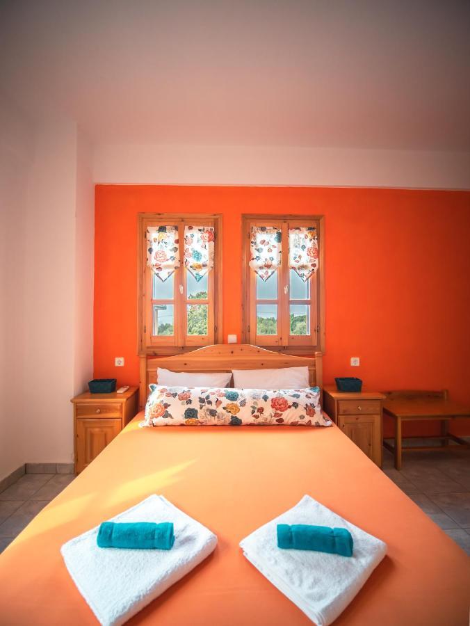 Orange House For Big Families In Damouchari - Delicious Houses Eksteriør billede